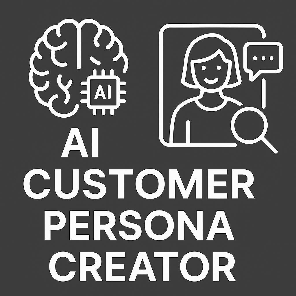 AI Customer Persona Creator - Generate data-driven buyer personas with artificial intelligence