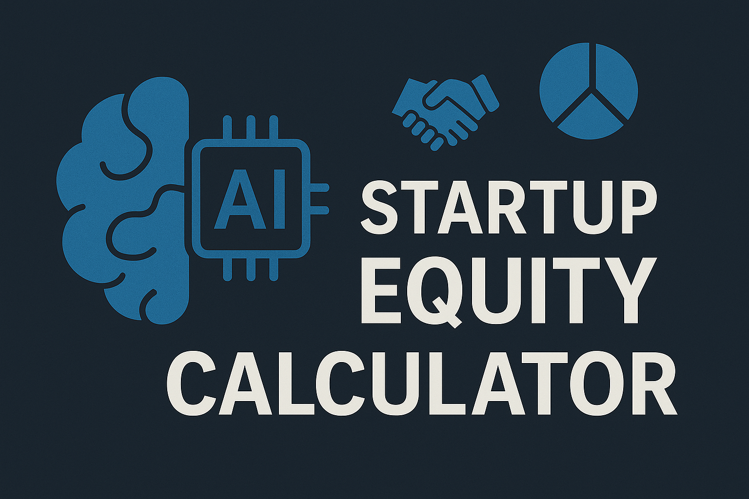 AI Startup Equity Calculator - Split founder equity with artificial intelligence
