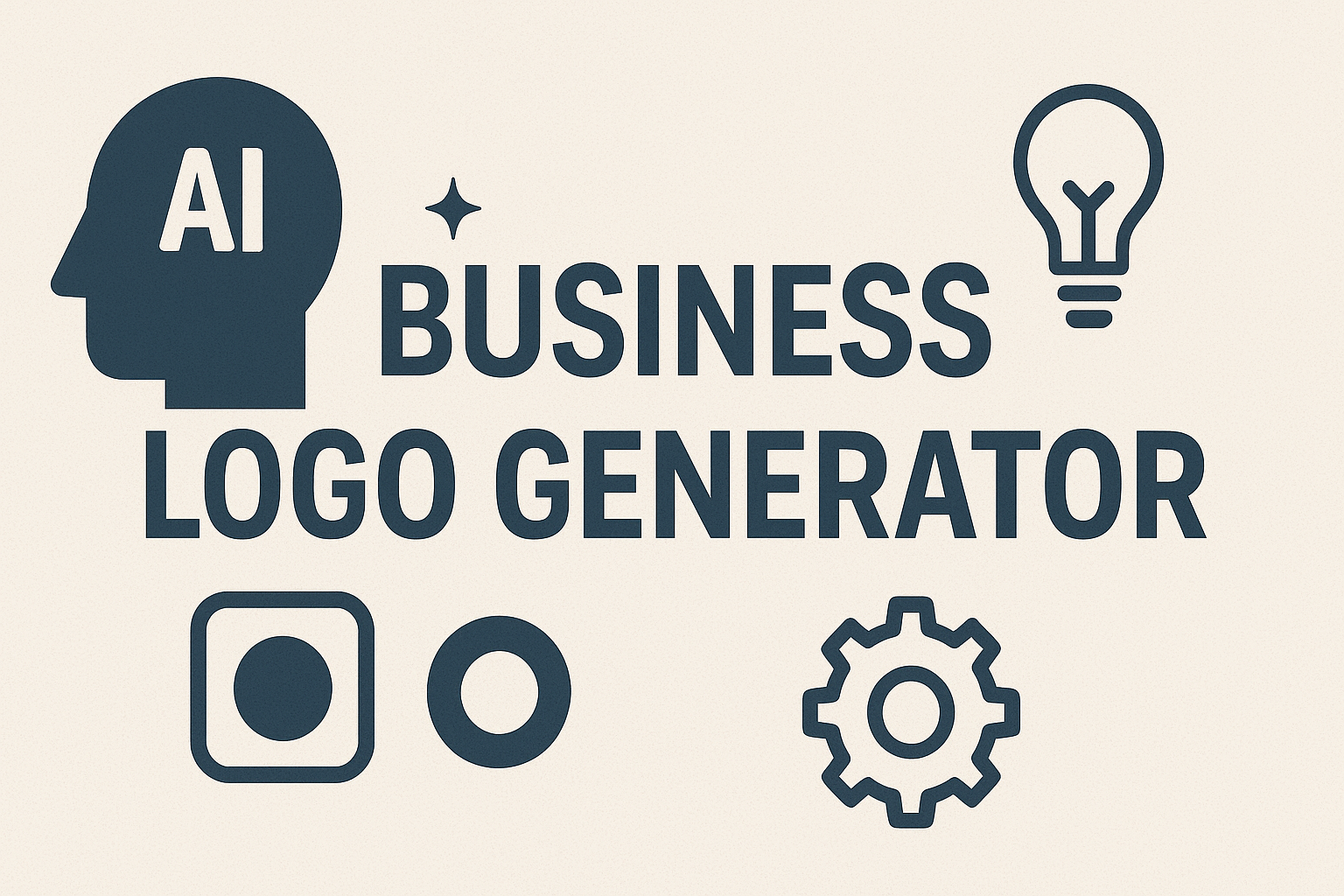 Business logo examples created with our AI Business Logo Generator